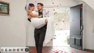 GenderX – TS Foxxy Butt Fucked On Her Wedding Night